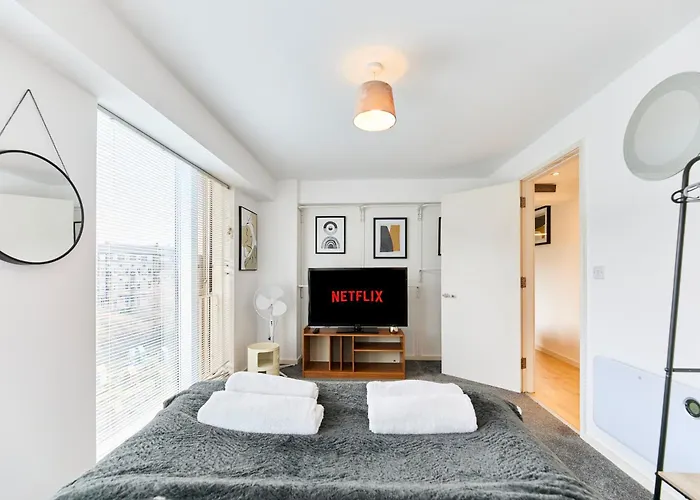 Luxury Centre Flat With Free Parking 公寓 *